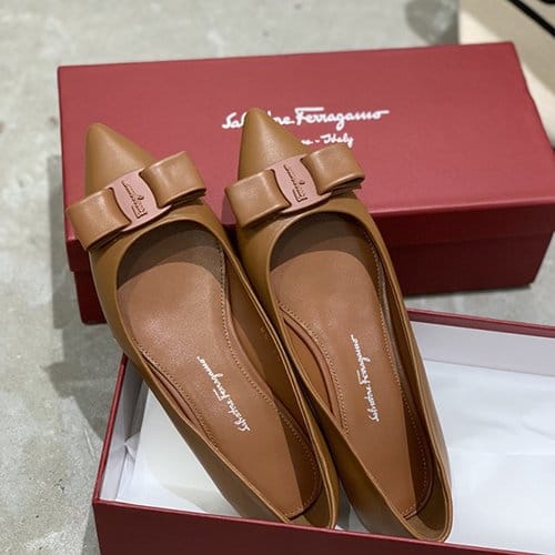 FERRAGAMO 페레가모 여성용 단화 (굽높이2CM) F60099-3