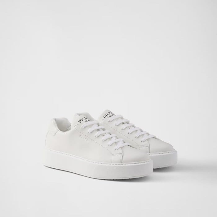 PRADA 프라다 남성 화이트 스니커즈 2COLOR