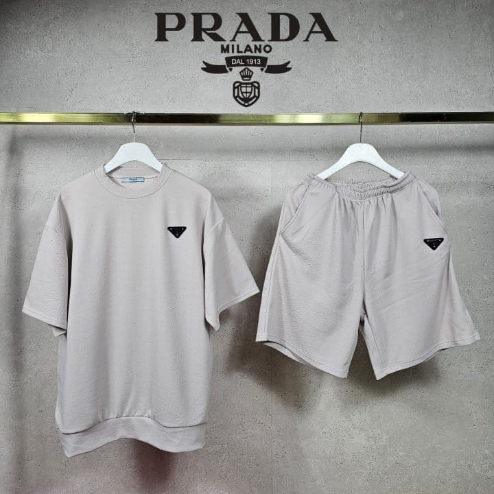 PRADA 프라다 쿨링 분또 클래식 라운드 &밴딩 팬츠 2COLOR