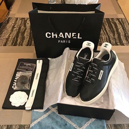 CHANEL 샤넬 여성 스니커즈 (250사이즈 주문제작)