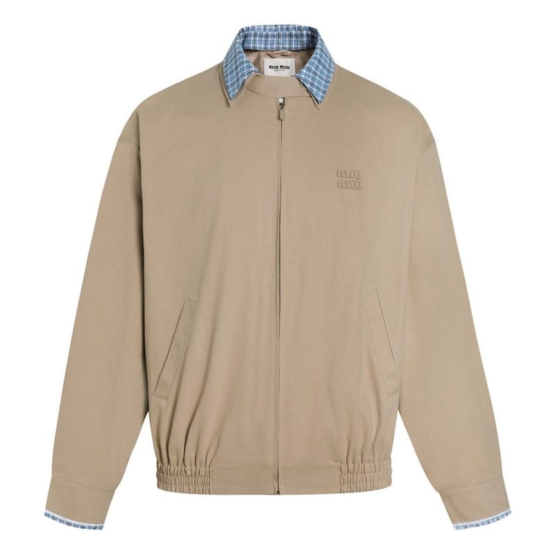 MIUMIU 미우미우 치노 블루종 자켓