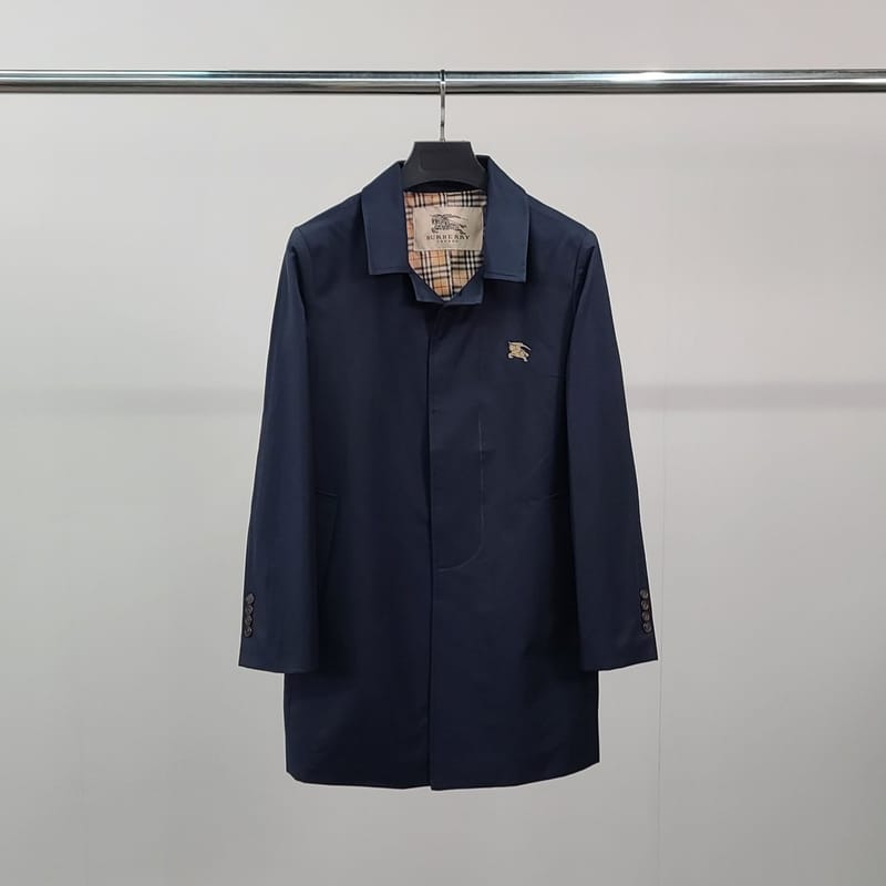 BURBERRY 버버리 기사자수 트렌치 코트 2COLOR