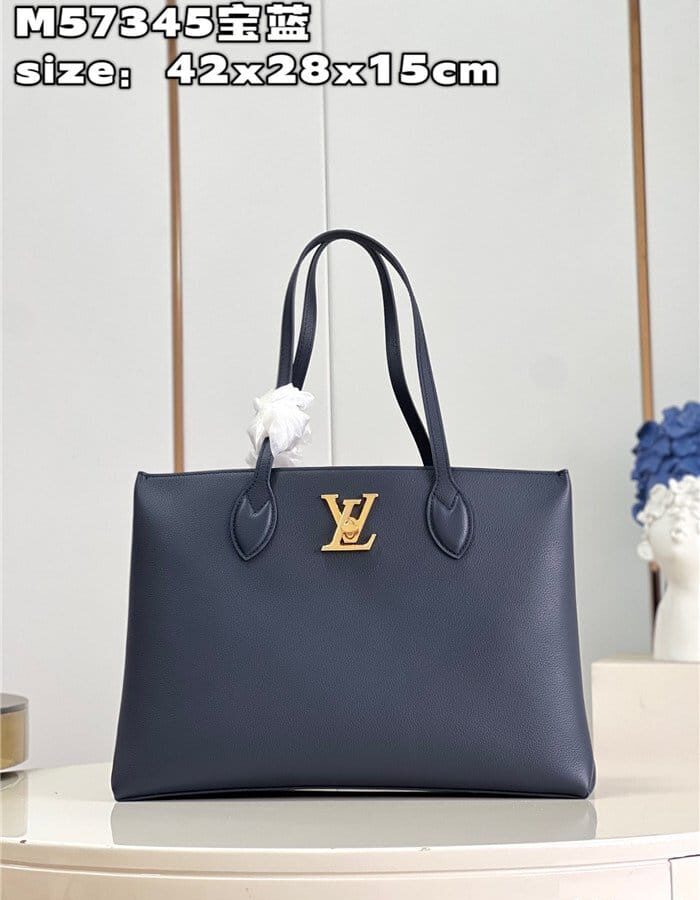 LOUIS VUITTON 루이비통 록미 토트 숄더백 네이비 M20984