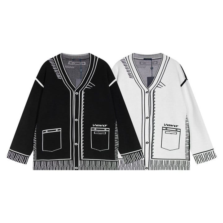 LOUIS VUITTON 루이비통 그래피티 가디건