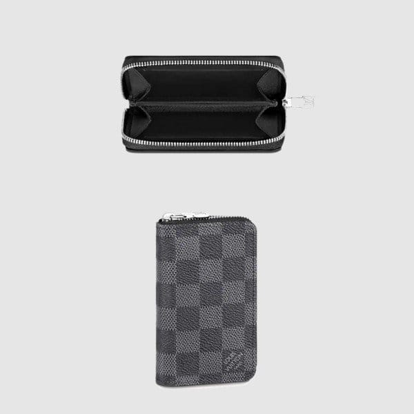 LOUIS VUITTON 루이비통 스트레이트 지퍼 동전지갑 M63076