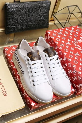 LOUIS VUITTON 루이비통 슈프림 하프로고 스니커즈