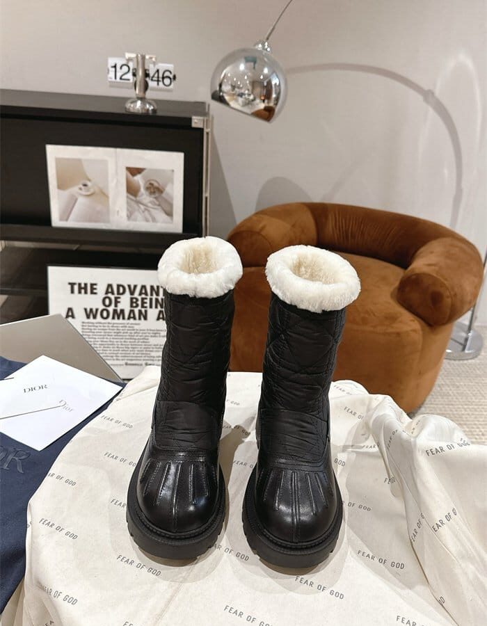 DIOR 디올 여성용 스노우 부츠 D45730