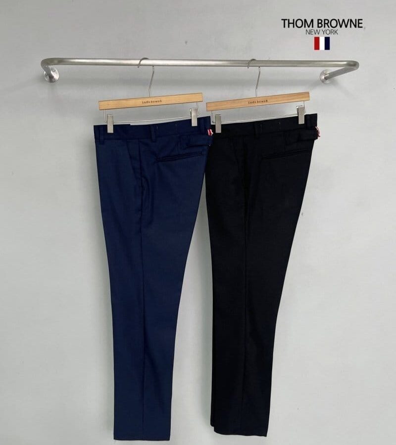 THOM BROWNE 톰브라운 백스트렙 슬랙스 팬츠