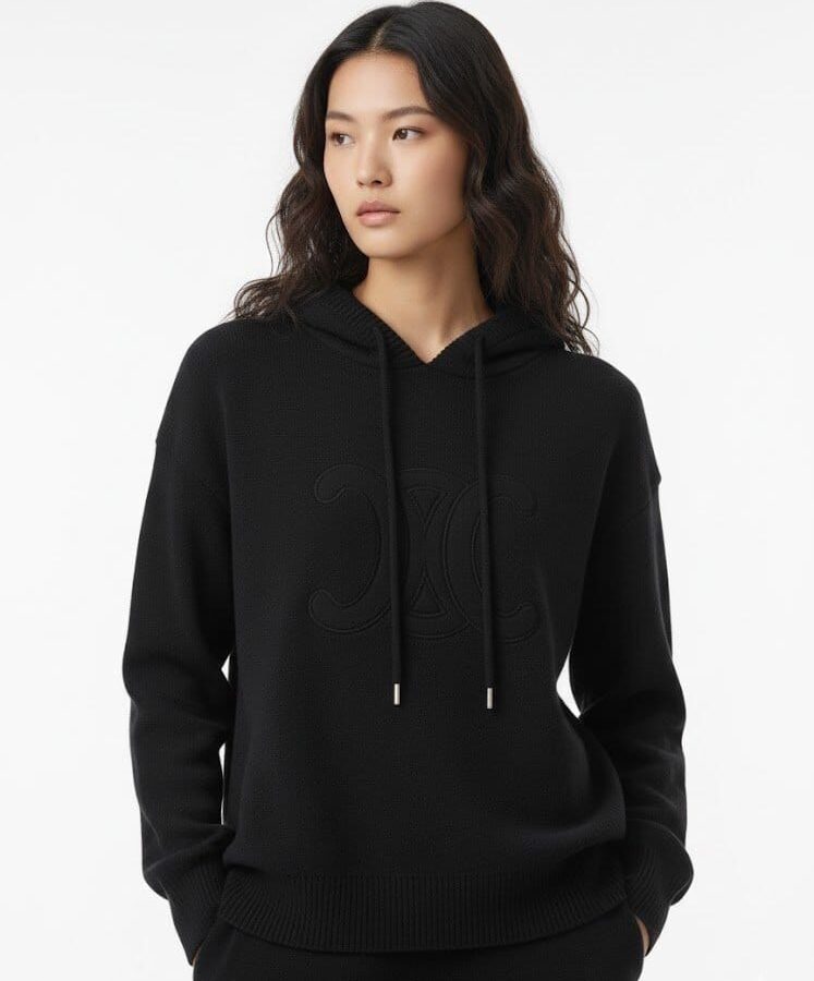 CELINE 셀린느 트리오페 울 후디 2COLOR