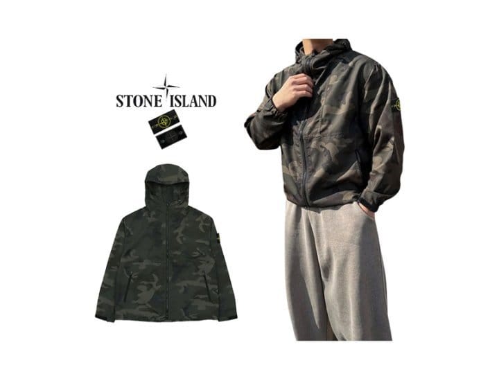 STONE ISLAND 스톤아일렌드 밀리터리 윈드브레이커