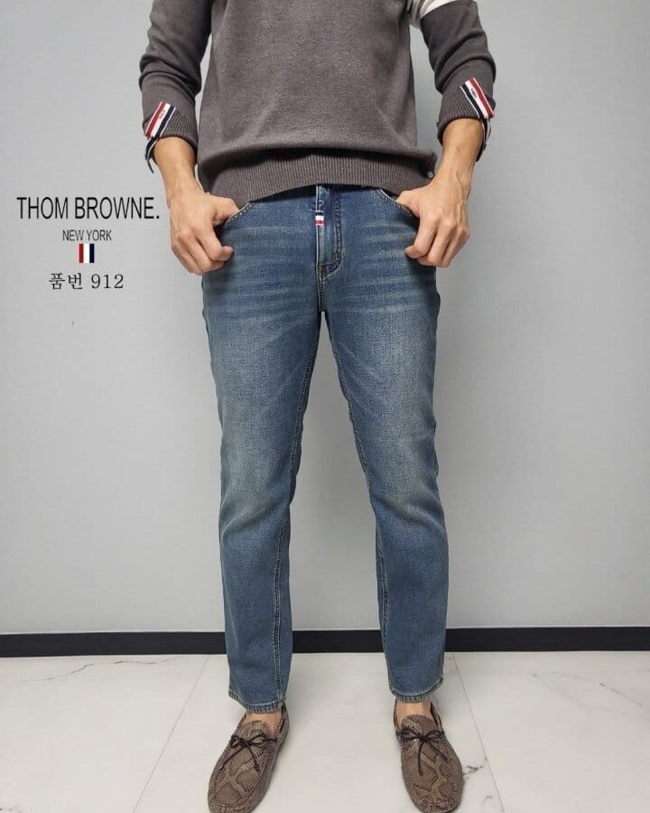 THOM BROWNE 톰브라운 융기모 청바지 (912)