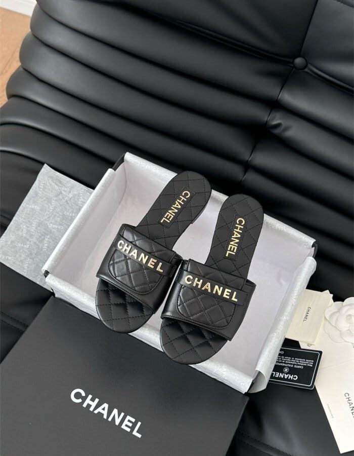CHANEL 샤넬 여성용 슬리퍼 C62633-1 2024/신상 2COLOR