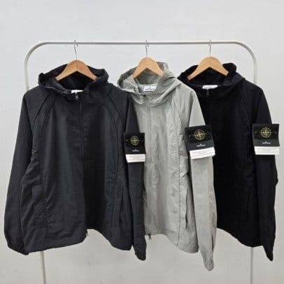 STONE ISLAND 스톤아일랜드 고프코어 후디 바람막이
