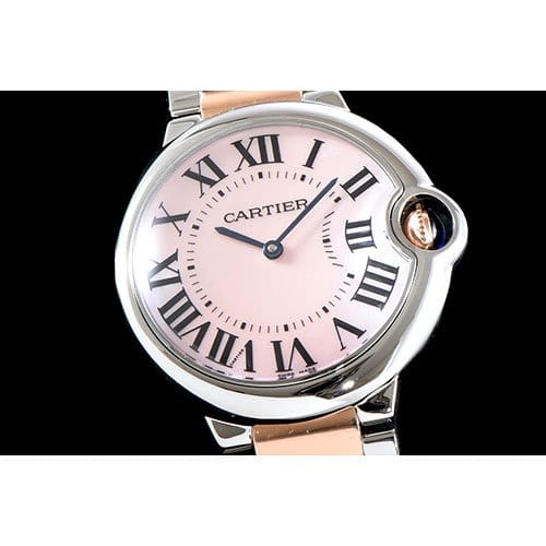 CARTIER 까르띠에 발롱블루 36mm 쿼츠-15 W69011Z4