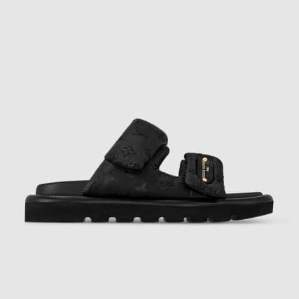 LOUIS VUITTON 루이비통 남성용 풀 필로우 컴포트 뮬 1AHNQT 2COLOR