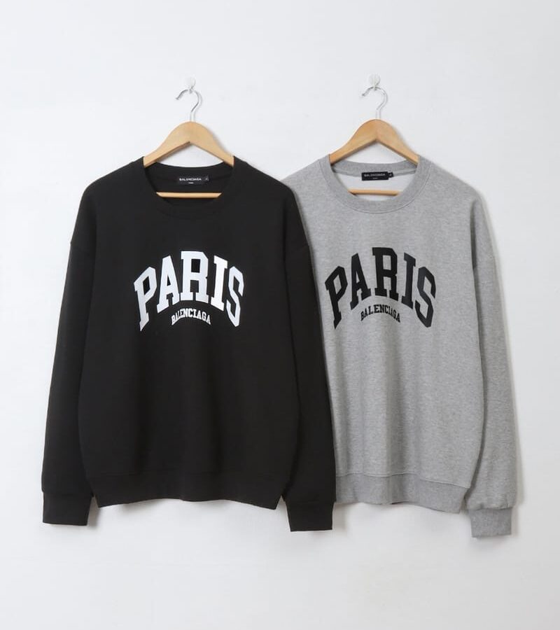 BALENCIAGA 발렌시아가 파리 루즈핏 맨투맨