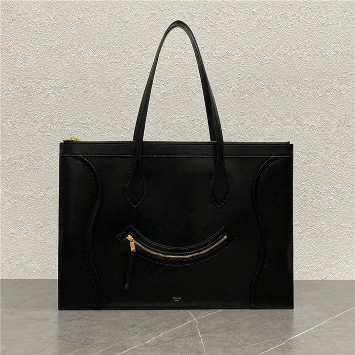 CELINE 셀린느 플랫 카바스 러기지 숄더백 123963