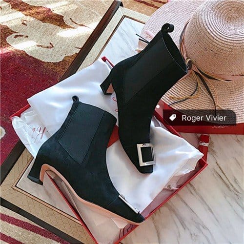 ROGER VIVIER 로저비비에 부츠 굽높이3.5CM R5057-1 신상 (250사이즈 주문제작)
