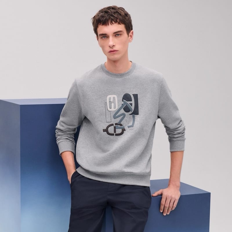 HERMES 에르메스 puzzle 맨투맨 3COLOR