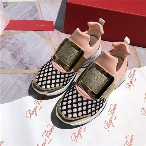 ROGER VIVIER 로저비비에 스니커즈 굽높이6CM R70090-2 (255사이즈 주문제작)