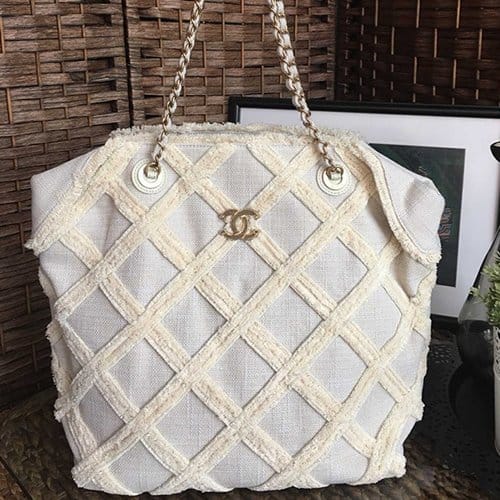 CHANEL 샤넬 빈티지 쇼핑백 AS94361-2