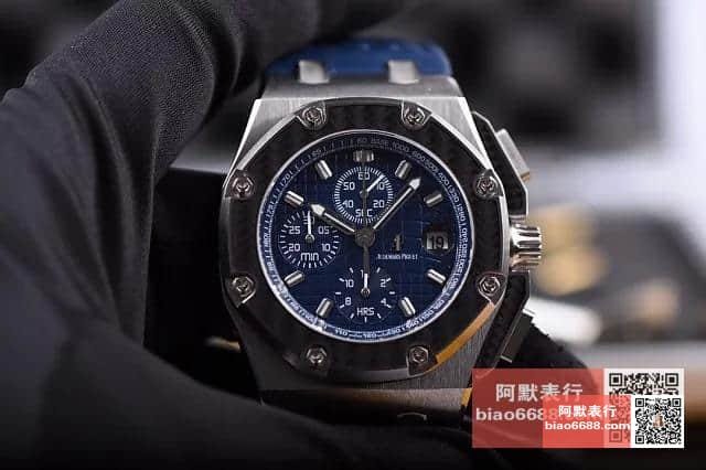 AUDEMARS PIGUET 오데마피게 로얄오크 오프쇼어 몬토야 한정판 블루다이얼