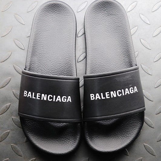 BALENCIAGA 발렌시아가 슬리퍼 블랙,화이트