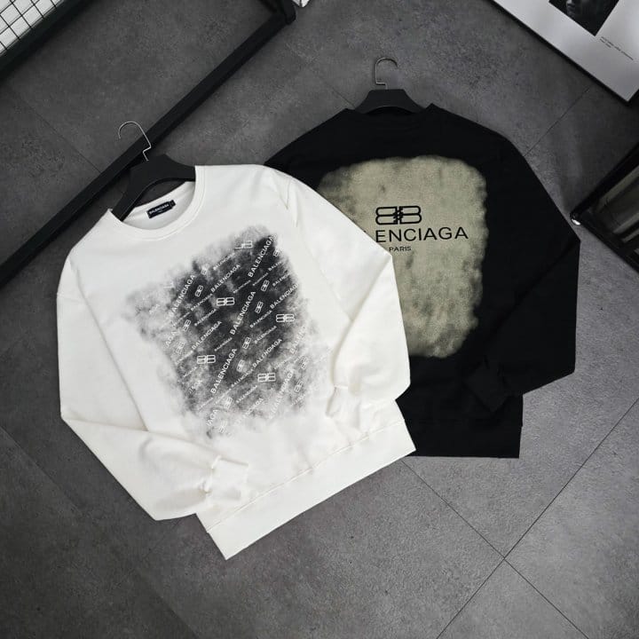 BALENCIAGA 발렌시아가 WATER PAINTING 티셔츠