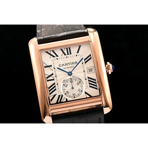 CARTIER 까르띠에 탱크 남성용 44mm-45