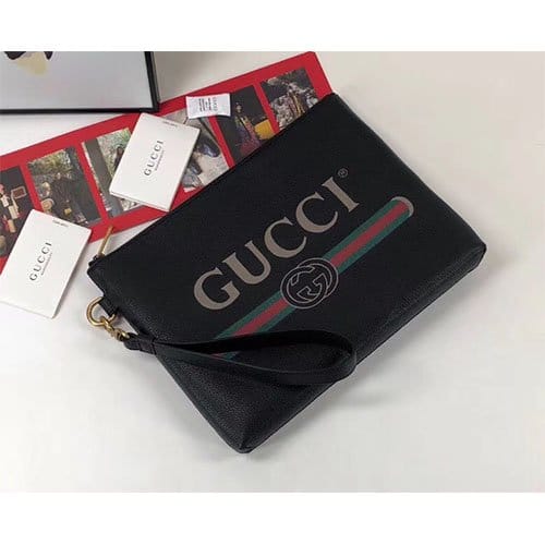 GUCCI 구찌 로고 클러치 572770