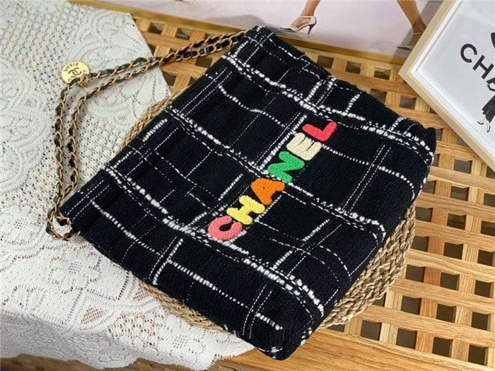 CHANEL 샤넬 쇼핑백 미듐 35CM AS3260