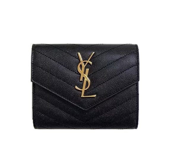 SAINT LAURENT 생로랑 컴팩트 트리폴드 반지갑 403943