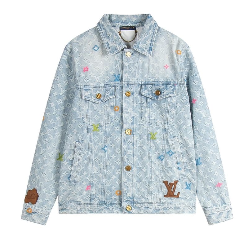 LOUIS VUITTON 루이비통 타일러 더 크리에이터 모노그램 데님 자켓