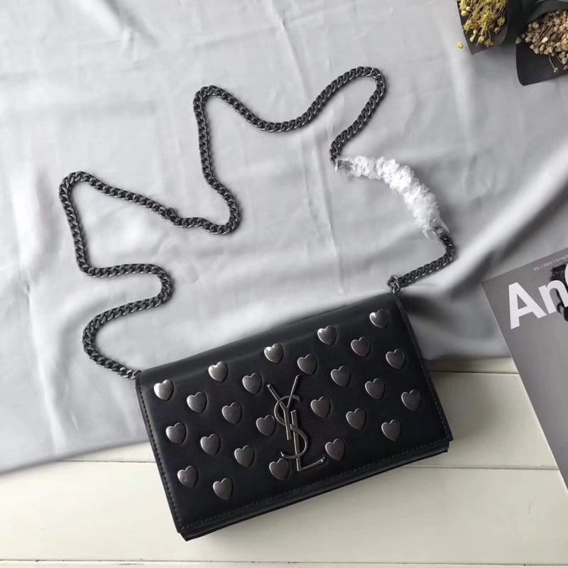 SAINT LAURENT 생로랑 하트 체인백