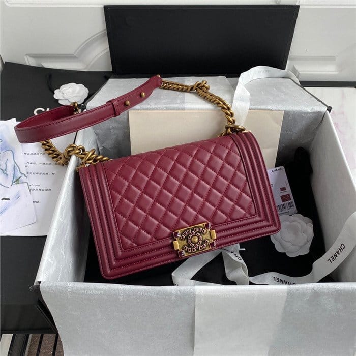 CHANEL 샤넬 리보이백 25CM AS10802 2COLOR