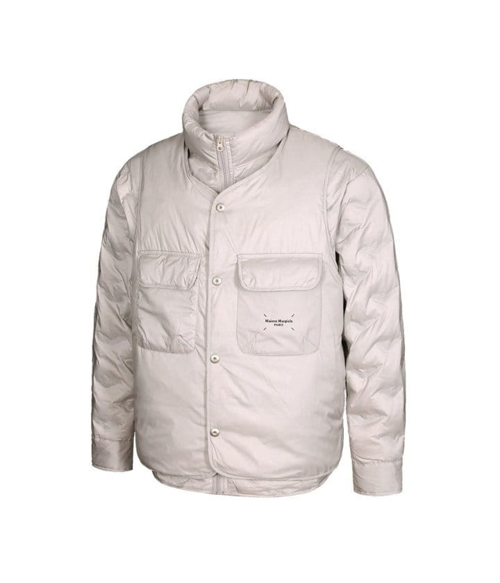 MAISON MARGIELA 메종마르지엘라 이중 조끼 패딩 2COLOR