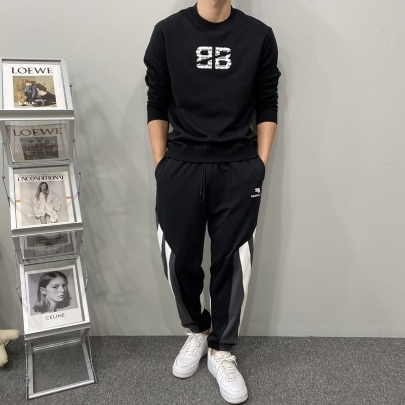 BALENCIAGA 발렌시아가 프린팅 맨투맨 2COLOR