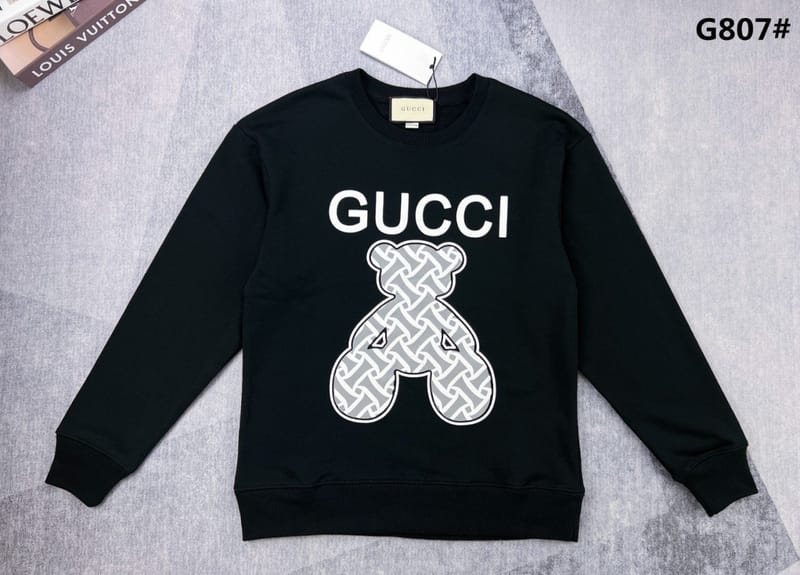 GUCCI 구찌 베어 프린팅 맨투맨 2COLOR