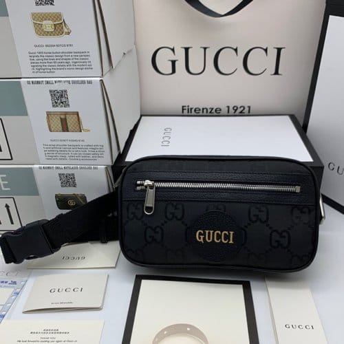 GUCCI 구찌 벨트백 오프 더 그리 힙색 크로스백 631341 2020/신상