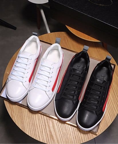 PRADA 프라다 라인 로고 스니커즈