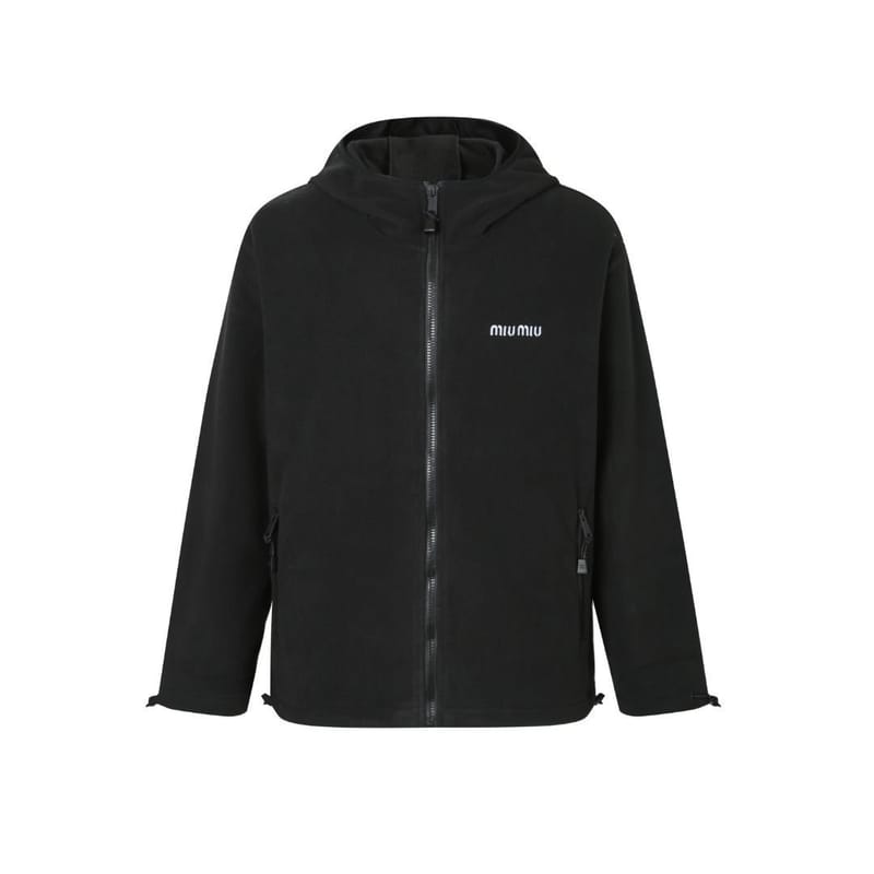 MIUMIU 미우미우 플리스 후드 자켓