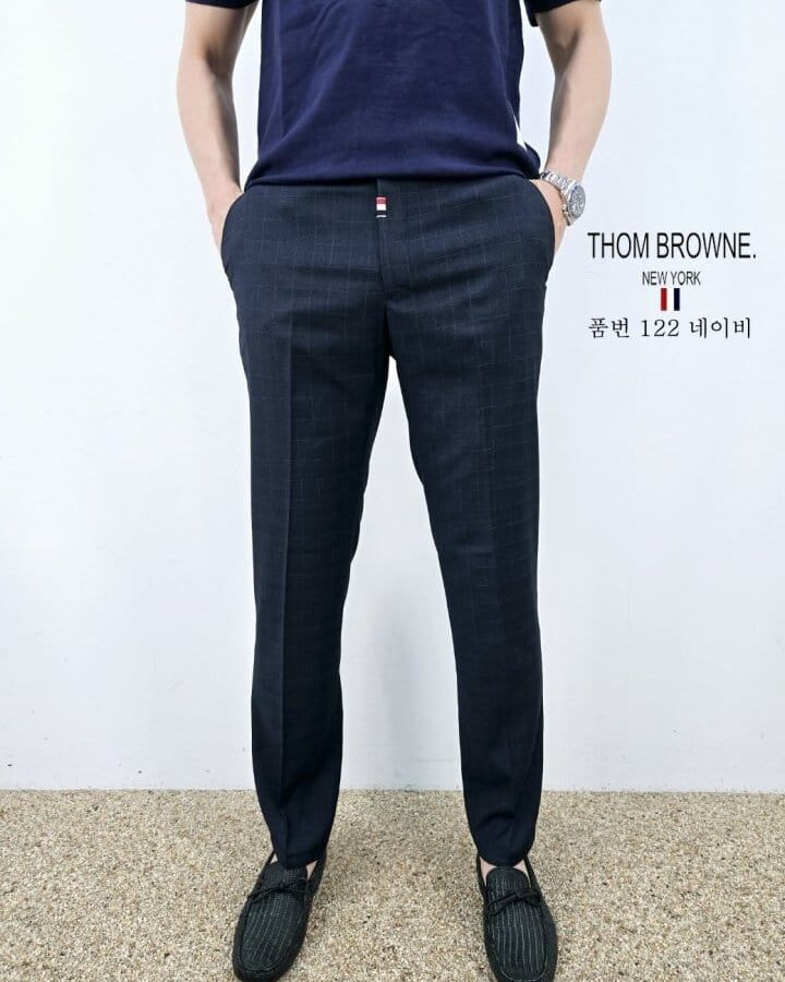 THOM BROWNE 톰브라운 체크 슬랙스 2COLOR