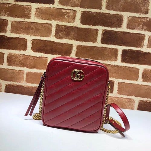 GUCCI 구찌 마몬트 미니 GG 라운드 숄더신상 550155