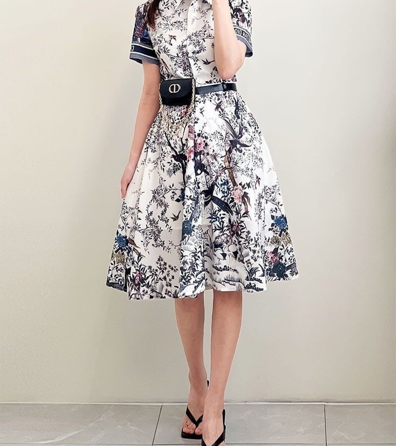 DIOR 디올 벨트가방 원피스