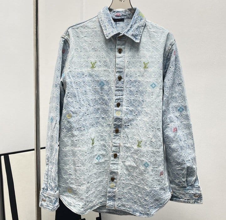 LOUIS VUITTON 루이비통 모노그램 데님 자켓