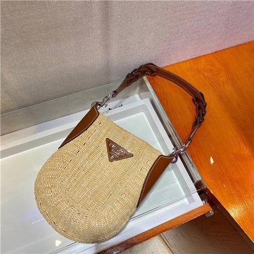 PRADA 프라다 라피아 호보백 1BC126