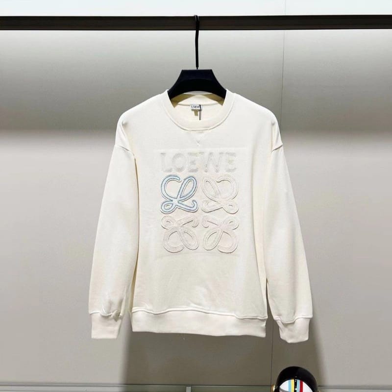LOEWE 로에베 자수 로고 맨투맨 2COLOR