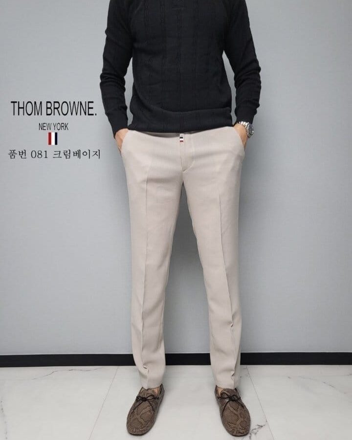 THOM BROWNE 톰브라운 쿨 린넨 슬랙스 3COLOR