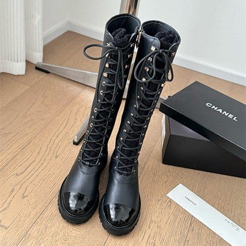 CHANEL 샤넬 여성용 롱 부츠 C42102-1 2024/신상 2COLOR
