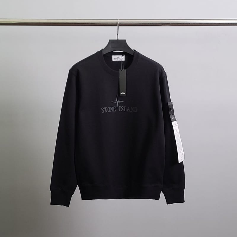 STONE ISLAND 스톤아일랜드 블랙에디션 코튼 맨투맨